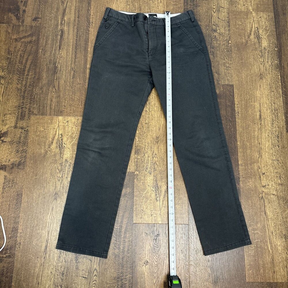 Paul Smith Men's Gray Cotton Chino Straight Leg 34/L